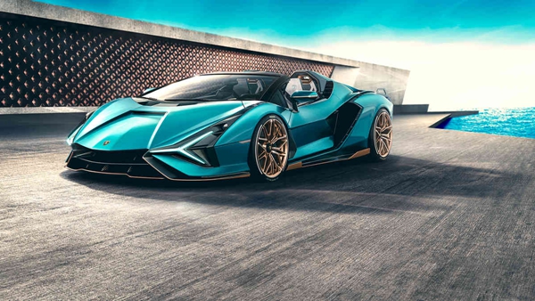 01 - 兰博基尼Sián敞篷版:在开阔天空下感受未来科技.jpg