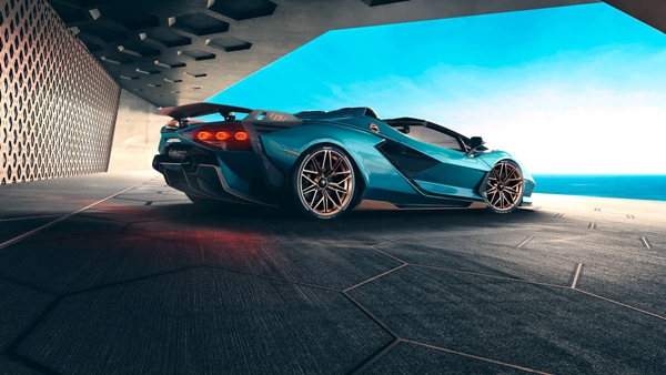 03 - 兰博基尼Sián敞篷版:在开阔天空下感受未来科技.jpg